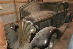 Редкий Graham Model 57 1932 года гниет в обычном сарае уже 55 лет
