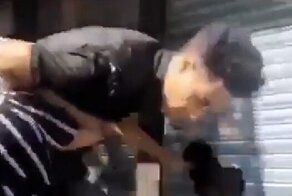 Прохожий провел эффектное задержание уличного вора