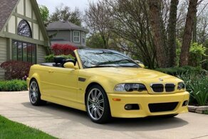 Добавьте немного желтого цвета в свою жизнь с этим кабриолетом BMW M3