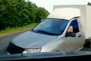 Авария дня. Столкновение с пьяным автомобилистом в Татарстане