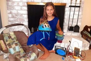 12-летняя девочка создала автомобильное сиденье, которое помогает предотвратить гибель детей
