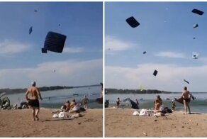 Матрасный торнадо в Челябинске