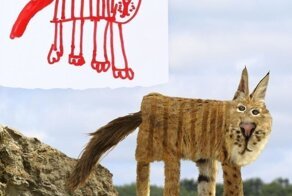 Отец-выдумщик оживляет детские рисунки