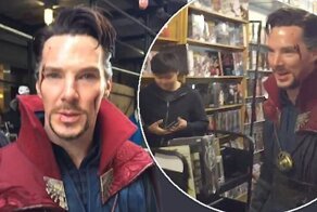 В Сети появилось видео встречи Бенедикта Камбербэтча с поклонниками