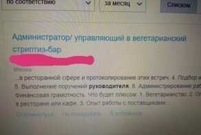 Работа мечты. А ведь стоило немного поискать