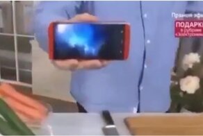 Курьезный инцидент в прямом эфире телемагазина