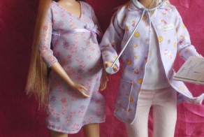 Беременная подружка Барби (18 фото)