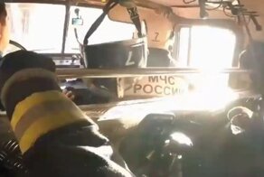 Спасение детей из горящей квартиры глазами ульяновского пожарного