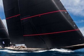 Столкновение двух многомиллионных парусных яхт в Австралии