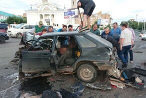 Авария дня. Пьяный водитель на внедорожнике устроил смертельное ДТП в Башкирии