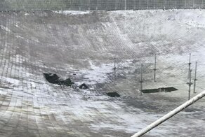 Лопнувший трос пробил 30-метровую дыру в радиотелескопе Аресибо