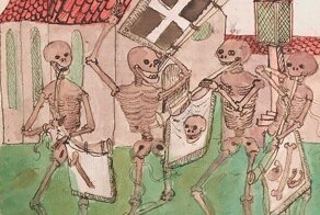 "Пляска смерти" Вильгельма Вернера фон Циммера, 1540 г