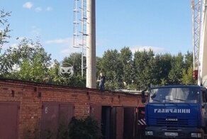 В Пензе вышку сотовой связи установили прямо в гараж