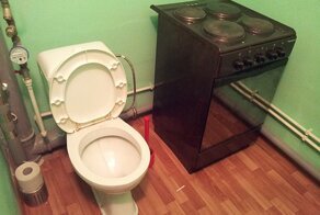 Санузел, совмещенный с кухней: планировки квартир, которые изумляют даже бывалых риелторов