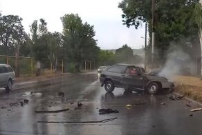 Авария дня. Фатальный обгон в Брянке
