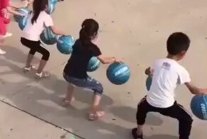 Физкультура в школах Китая