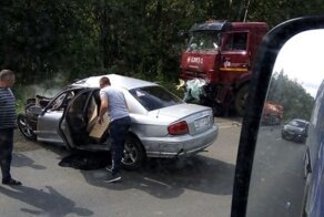 Авария дня. Смертельное столкновение с КамАЗом в Кузбассе