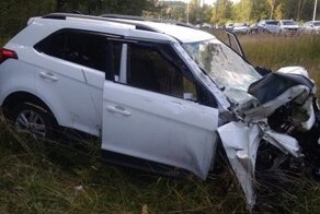 Авария дня. Пьяный автомобилист столкнулся с КамАЗом в Марий Эл