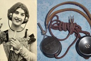 Чудеса миниатюризации- кассетный магнитофон в….наушниках!