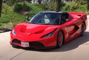 Поддельный Ferrari LaFerrari на базе Acura NSX