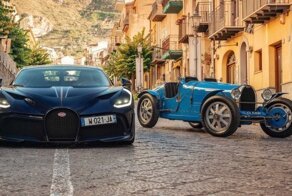 Историческое воссоединение: Bugatti Divo встретил старшего брата Type 35
