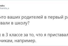 Истории о первом вызове родителей в школу
