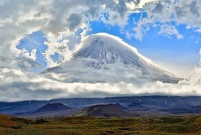 Один из наиболее красивейших вулканов планеты – Ключевская сопка