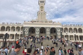 Небольшое путешествие на речной вокзал в Москве