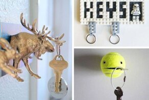 Прихожая начинается с... ключницы! 50 самых невероятных идей для воплощения