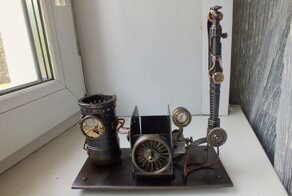 Подставка для карандашей, визиток и ручек