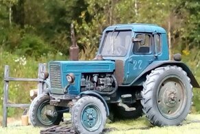 Подставка с МТЗ-80,Ашет,1/43