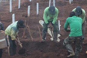 Не носишь маску? Ступай в могильщики!