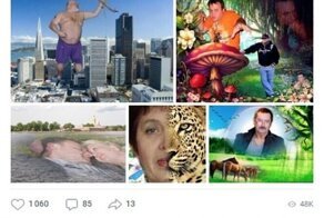 Комментарии в разных группах к постам