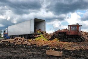 Россияне не считают хорошей идеей наматывать санкционные харчи на гусеницы бульдозеров