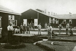 Как выглядел лагерь для военнопленных в 1917 году