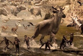 Сиватерий: Антилопа + жираф + лось = таинственное чудище, которое застали наши предки