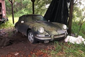 Ржавый Porsche 1967 года удалось продать за внушительную сумму