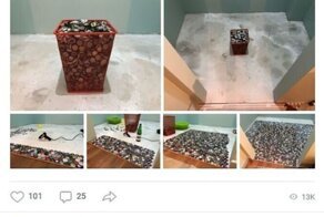 Комментарии в разных группах к постам