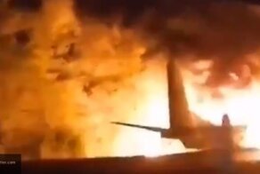 Под Харьковом разбился военный Ан-26