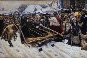 «Боярыня Морозова» Сурикова, или как сдвинуть сани на картине. Рассматриваем детали