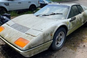 Заброшенный Ferrari, когда-то принадлежавший саудовскому принцу