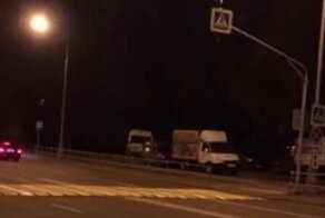 В Москве установили пешеходный переход, скрестив его с лежачим полицейским