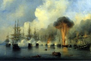 Последнее сражение парусных кораблей в истории