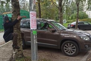 Паркуешься на газоне? Бойся мстителя в маске Бэтмена!