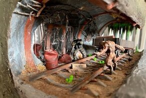 "Метро-2033" из пластилина