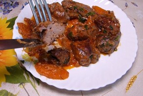 Изумительная ВКУСНЯТИНА из печени! Куриная печень по-тоскански