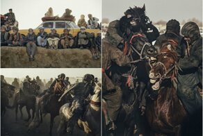 Древняя афганская забава Бузкаши