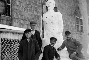 Иерусалим в снежных завалах: редкие фото 1921 года