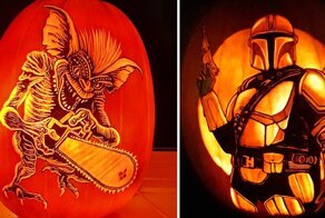 Как вырезать крутую тыкву к Хэллоуину своими руками