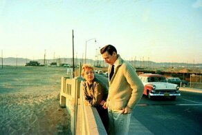 Опавшие листья:  Симона Синьоре и  Ив Монтан